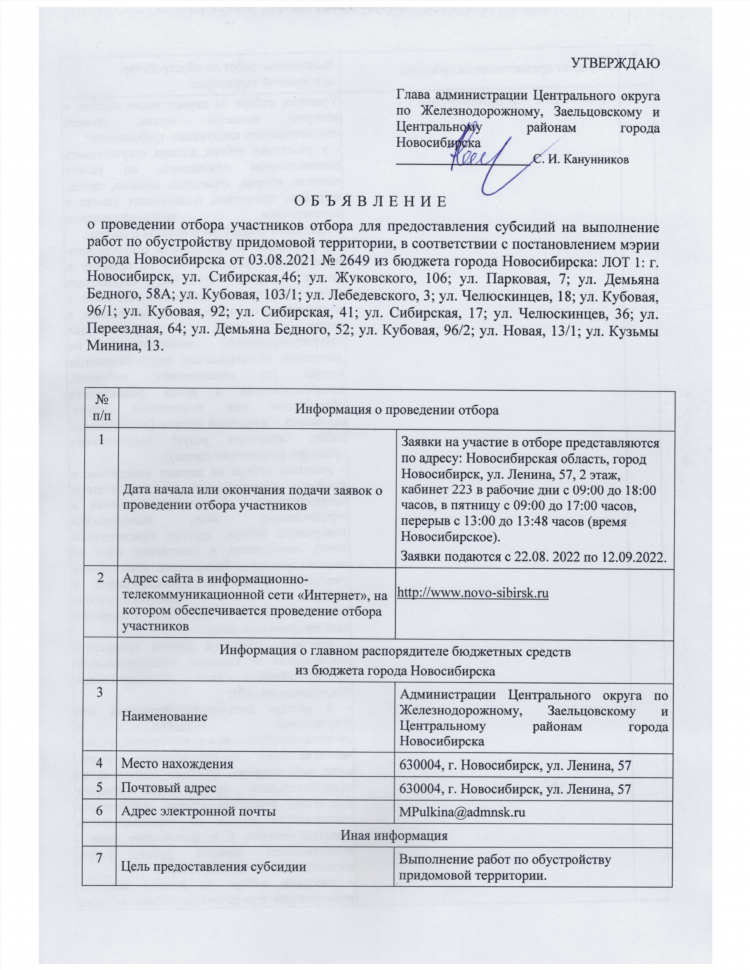 В найме доска объявлений